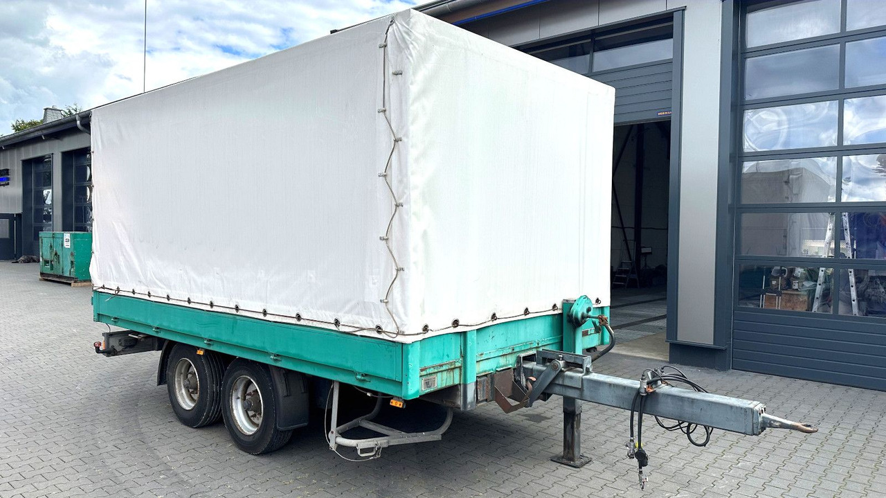 2-Achs Meindl Tandem Pritsche/Plane/Spriegel - Trailer dengan terpal samping: gambar 1 2-Achs Meindl Tandem Pritsche/Plane/Spriegel - Trailer dengan terpal samping: gambar 1