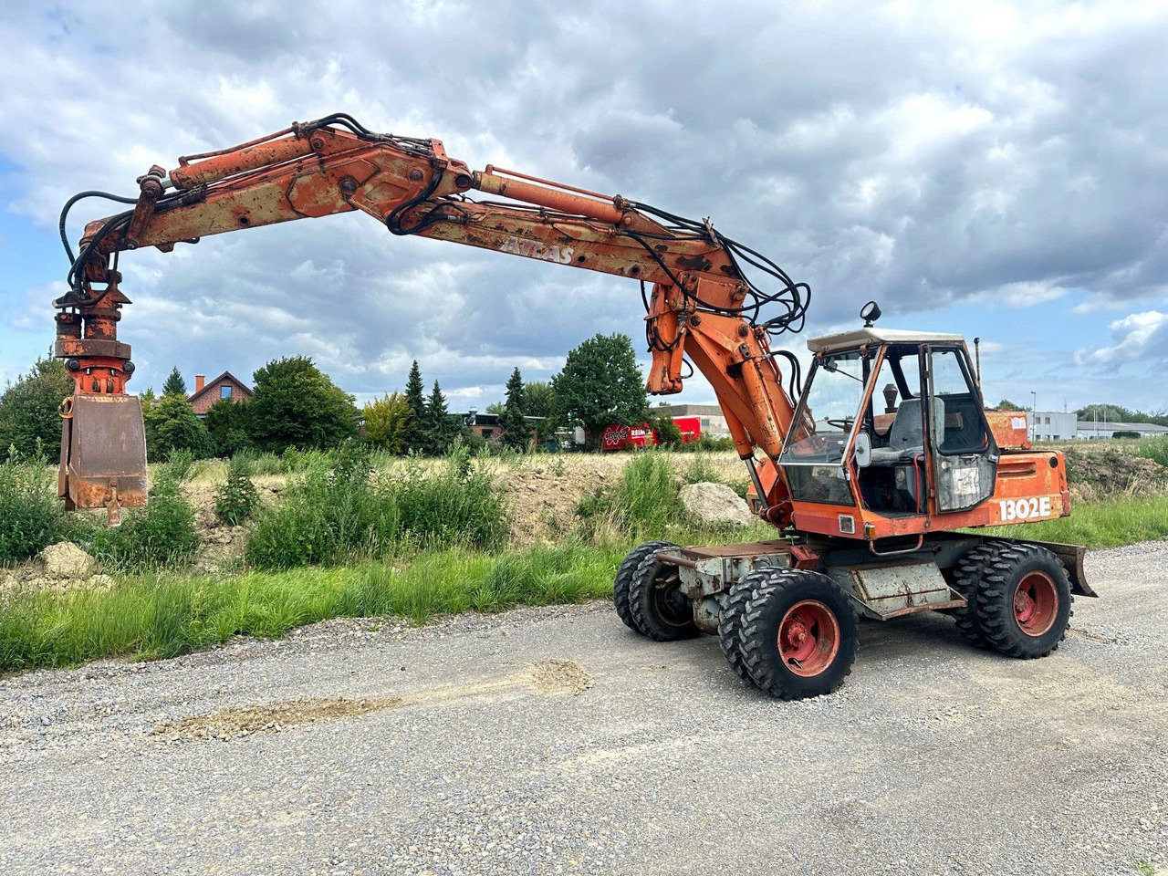 Atlas MOBILBAGGER 1302 E - Ekskavator roda: gambar 1 Atlas MOBILBAGGER 1302 E - Ekskavator roda: gambar 1