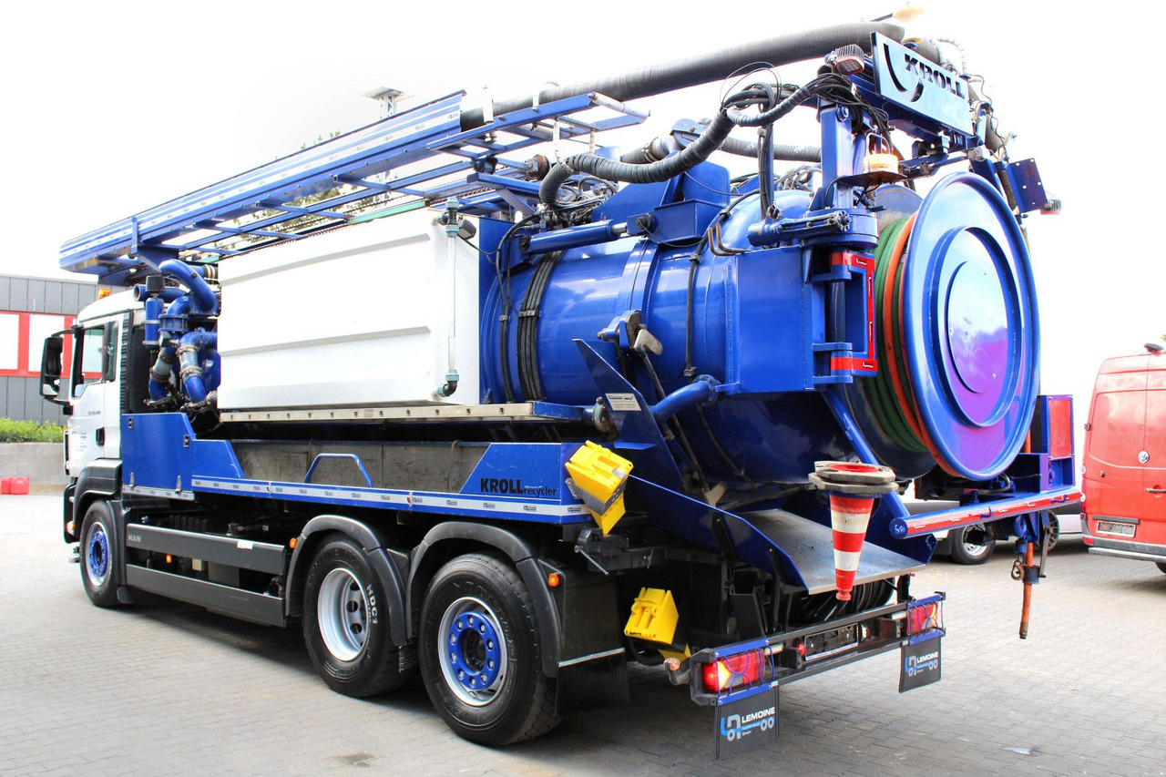 MAN TGS 28.440 6x2 Kroll 14,5m³ W-Rückgewinner KOMBI - Truk vakum: gambar 4 MAN TGS 28.440 6x2 Kroll 14,5m³ W-Rückgewinner KOMBI - Truk vakum: gambar 4