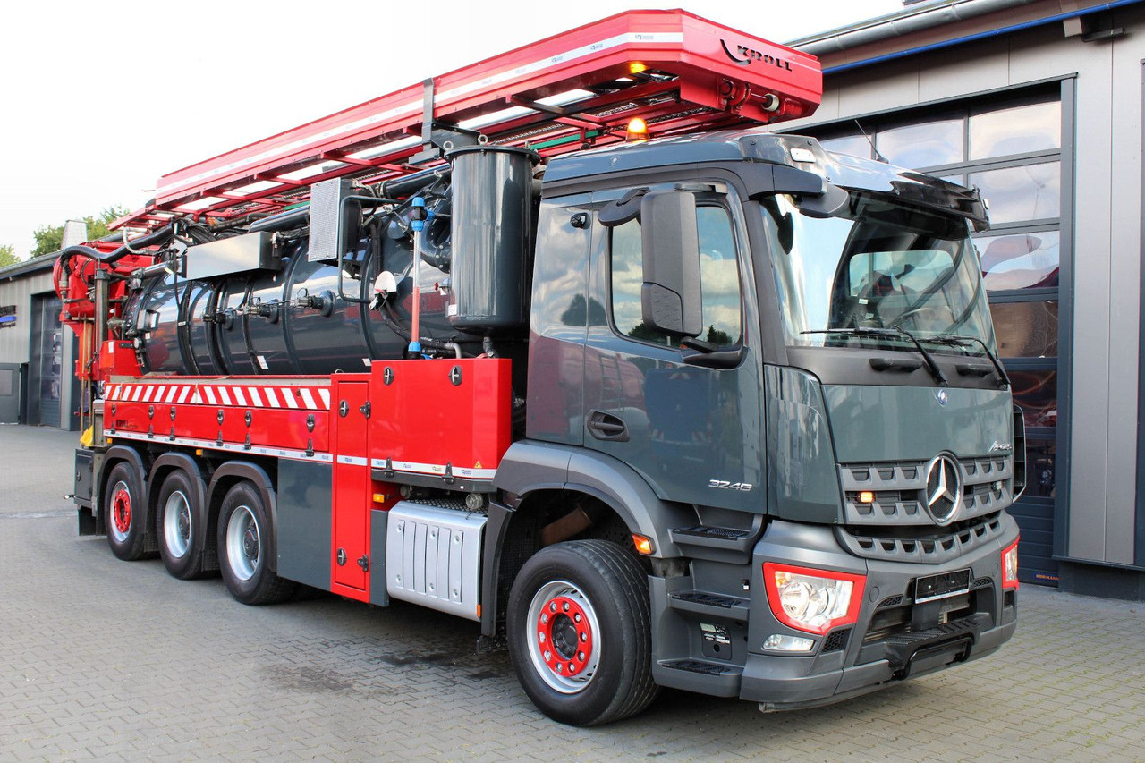 Mercedes-Benz AROCS 3246 8x4 Kroll 16m³ WRG Winterheizung -15C - Truk vakum: gambar 1 Mercedes-Benz AROCS 3246 8x4 Kroll 16m³ WRG Winterheizung -15C - Truk vakum: gambar 1