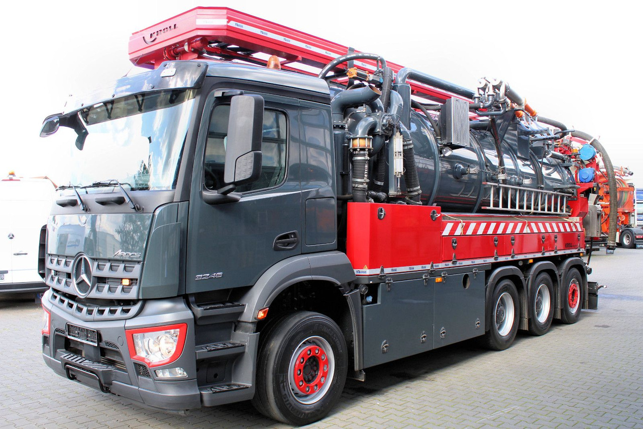 Mercedes-Benz AROCS 3246 8x4 Kroll 16m³ WRG Winterheizung -15C - Truk vakum: gambar 2 Mercedes-Benz AROCS 3246 8x4 Kroll 16m³ WRG Winterheizung -15C - Truk vakum: gambar 2