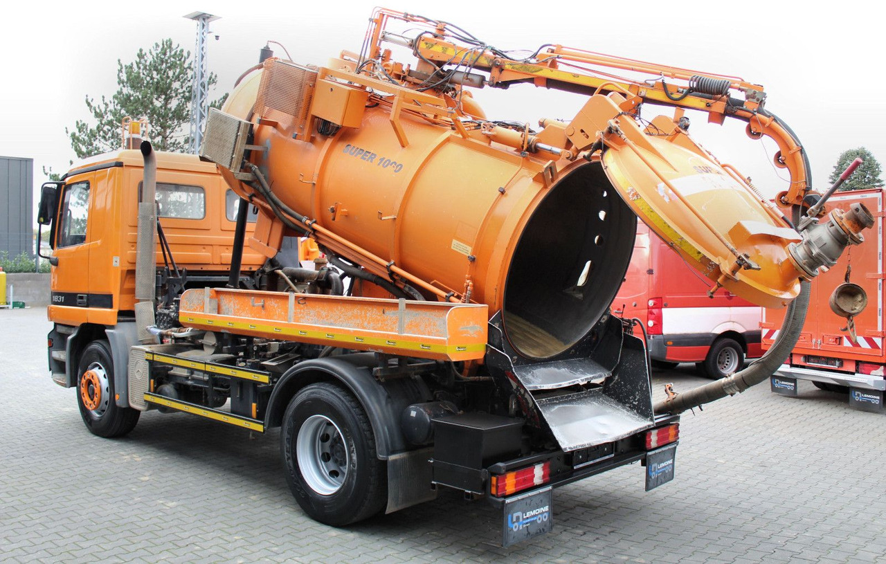 Mercedes-Benz Actros 1831 4x2 Hellmers 6,5m³ V2A INOX Kipper - Truk vakum: gambar 3 Mercedes-Benz Actros 1831 4x2 Hellmers 6,5m³ V2A INOX Kipper - Truk vakum: gambar 3