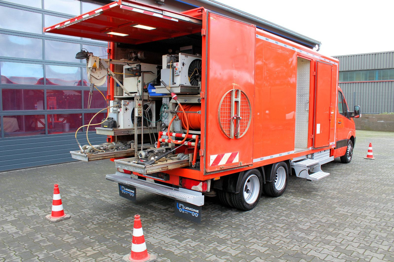 Mercedes-Benz Sprinter 719 V6 CDI 2m³HD-Spül+IBAK TV-Kanal 3D - Truk vakum: gambar 1 Mercedes-Benz Sprinter 719 V6 CDI 2m³HD-Spül+IBAK TV-Kanal 3D - Truk vakum: gambar 1