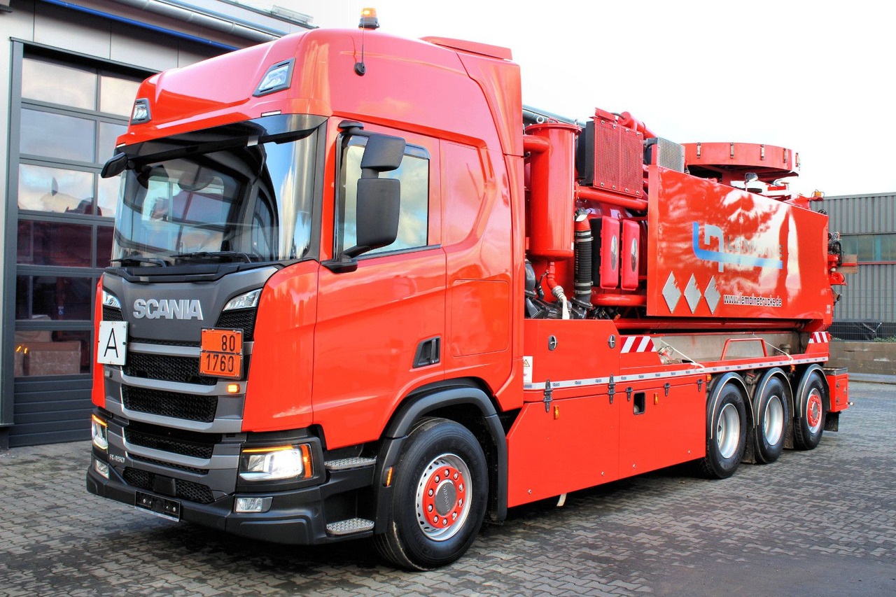 Scania R450 8x4 Kroll 19m³ W-Rückgewinner Kombi-HD +ADR - Truk vakum: gambar 5 Scania R450 8x4 Kroll 19m³ W-Rückgewinner Kombi-HD +ADR - Truk vakum: gambar 5
