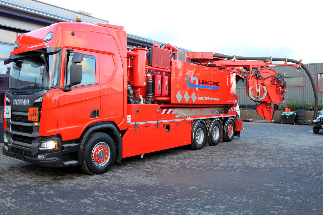 Scania R450 8x4 Kroll 19m³ W-Rückgewinner Kombi-HD +ADR - Truk vakum: gambar 2 Scania R450 8x4 Kroll 19m³ W-Rückgewinner Kombi-HD +ADR - Truk vakum: gambar 2