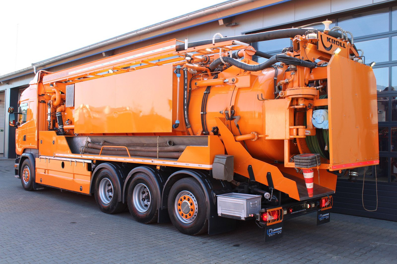 Scania R450 8x4 Kroll 19m³ Wasserrückgewinner Kombi-HD - Truk vakum: gambar 5 Scania R450 8x4 Kroll 19m³ Wasserrückgewinner Kombi-HD - Truk vakum: gambar 5