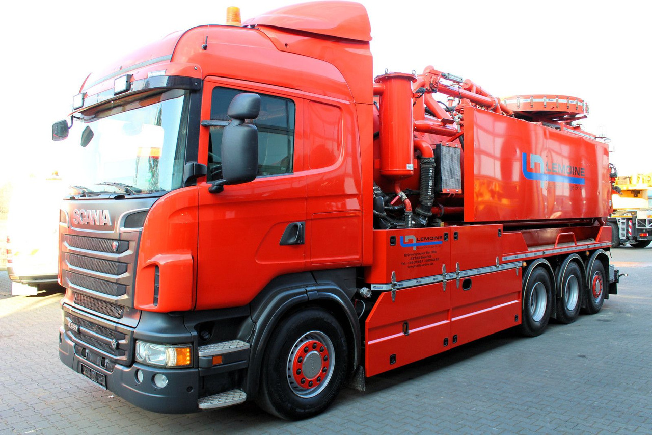 Scania R560 V8 8x4 Kroll 20m³ WRG 2x HD-Pumpe 620 Liter - Truk vakum: gambar 4 Scania R560 V8 8x4 Kroll 20m³ WRG 2x HD-Pumpe 620 Liter - Truk vakum: gambar 4