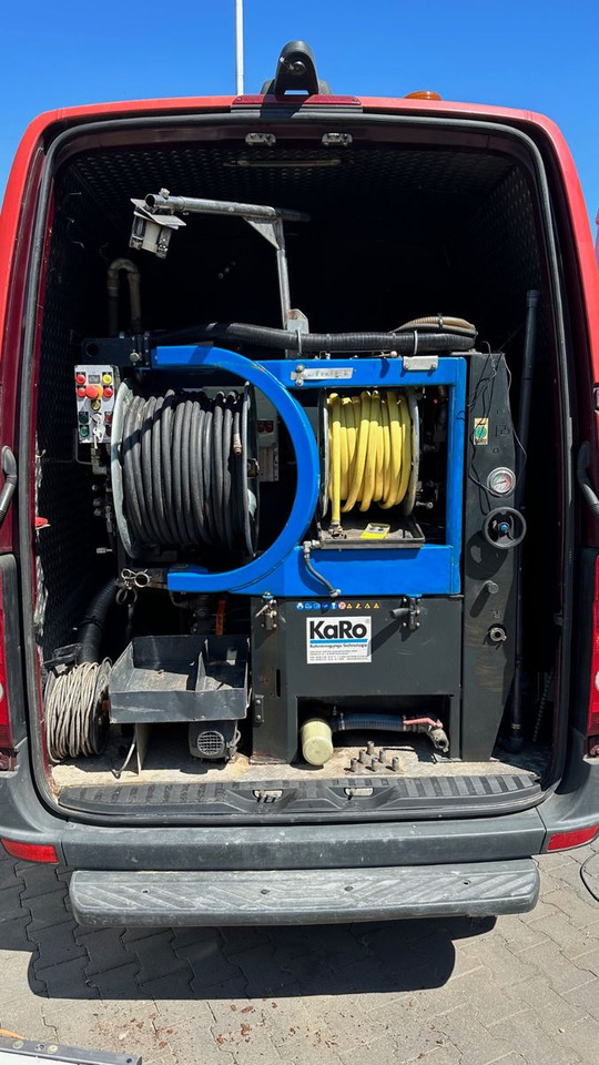 Truk vakum Volkswagen Crafter 2.0 TDI KaRo 1m³ HD-Kanal-Spüler: gambar 7