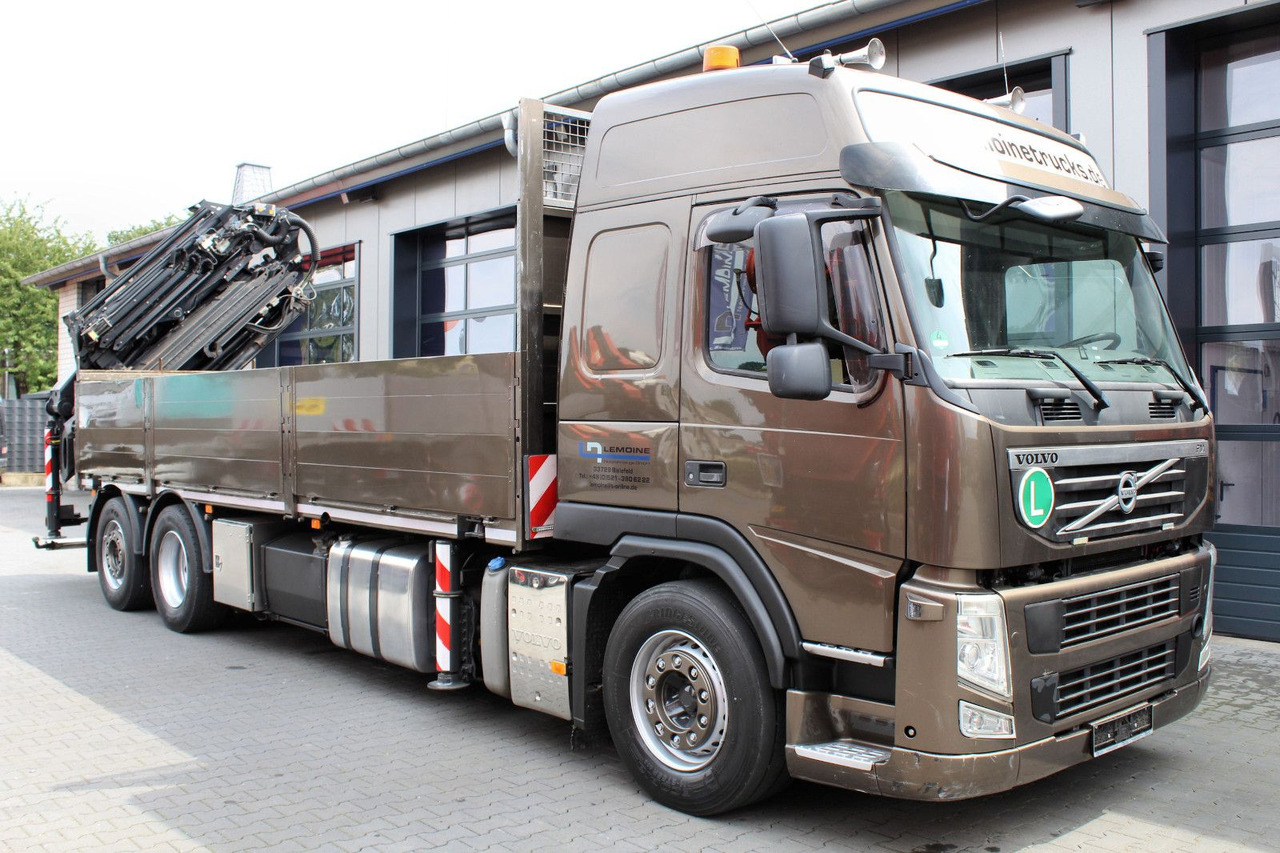 Volvo FM 420 6x2 Container-Pritsche+Kran PK 34.002+JIB - Truk flatbed, Truk derek: gambar 2 Volvo FM 420 6x2 Container-Pritsche+Kran PK 34.002+JIB - Truk flatbed, Truk derek: gambar 2