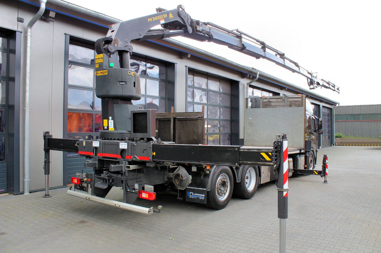 Volvo FM 420 6x2 Container-Pritsche+Kran PK 34.002+JIB - Truk flatbed, Truk derek: gambar 5 Volvo FM 420 6x2 Container-Pritsche+Kran PK 34.002+JIB - Truk flatbed, Truk derek: gambar 5