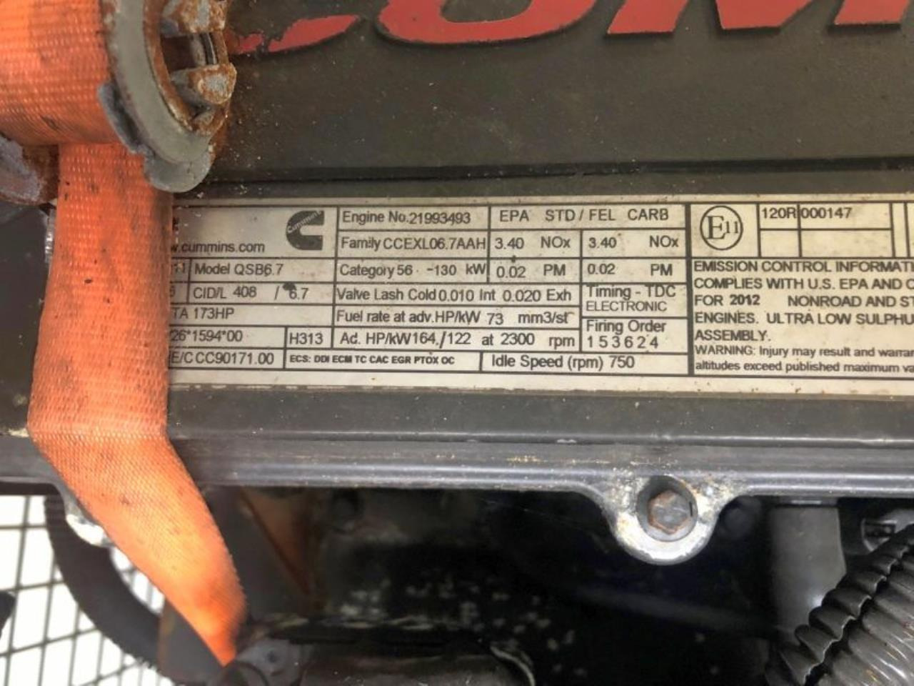 Cummins QSB6.7 164 - Mesin: gambar 3 Cummins QSB6.7 164 - Mesin: gambar 3