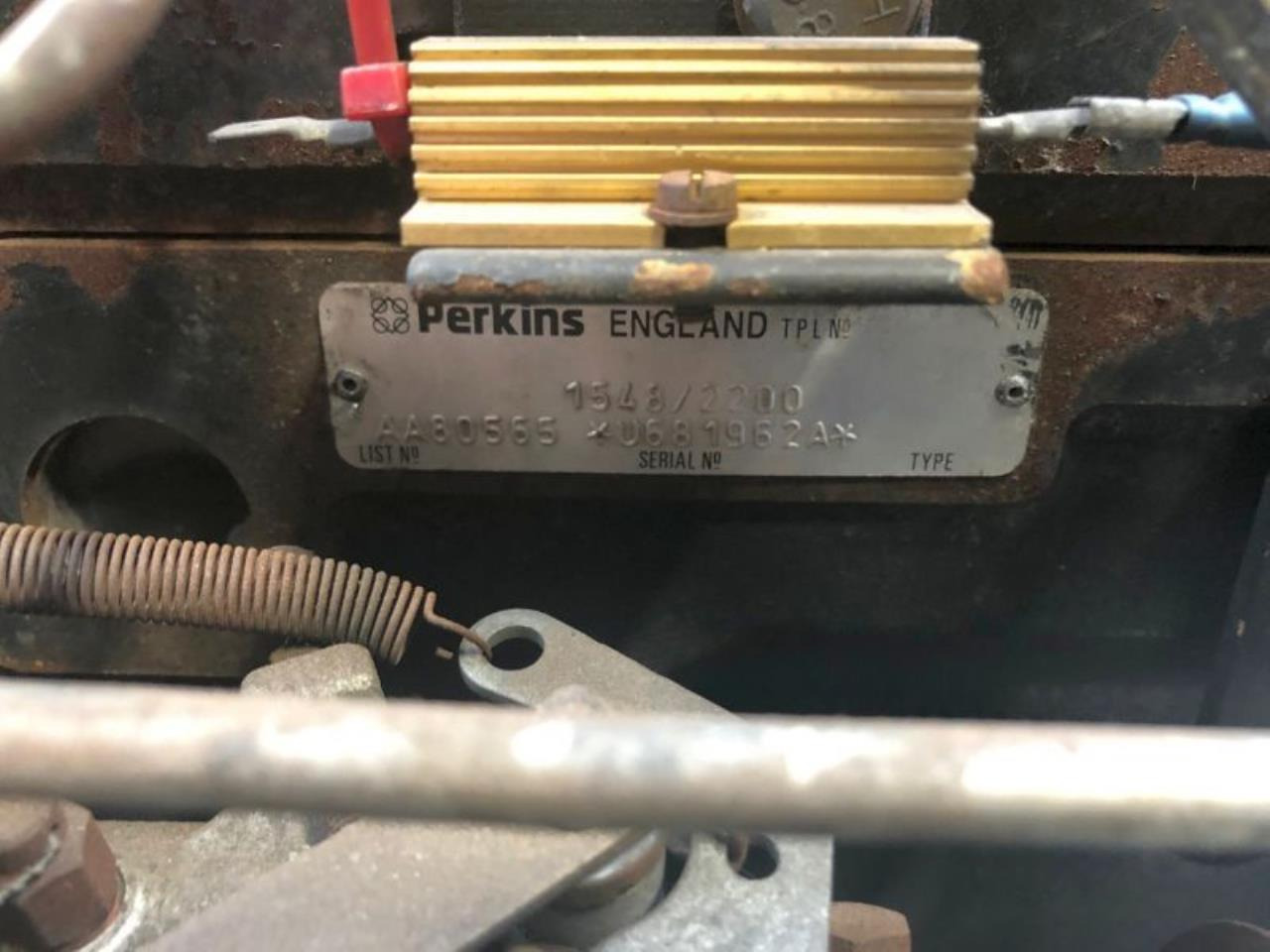 Perkins 1104T - Mesin: gambar 3 Perkins 1104T - Mesin: gambar 3