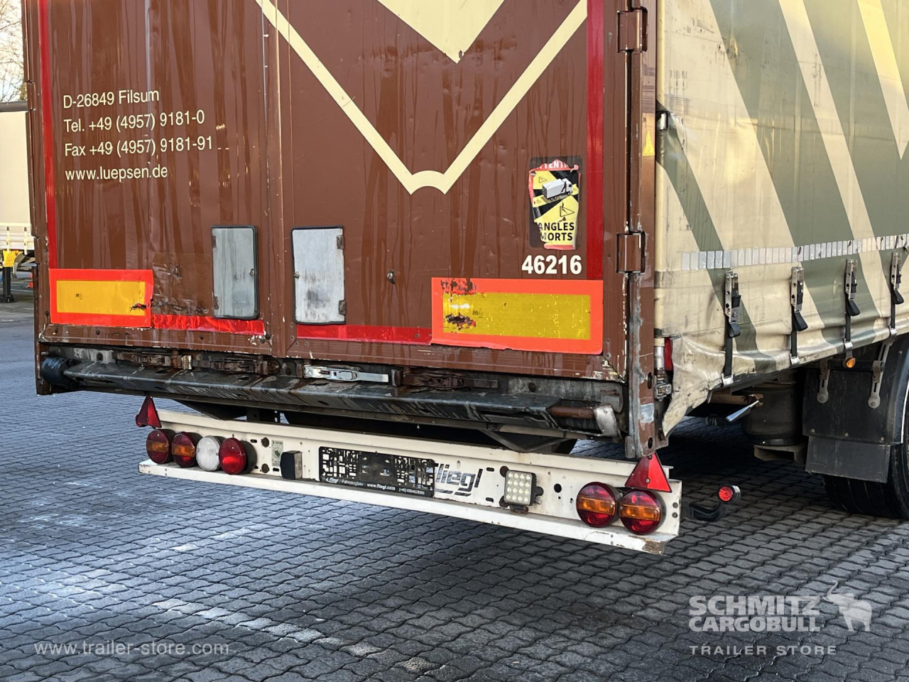 FLIEGL Auflieger Curtainsider Mega - Semi-trailer dengan terpal samping: gambar 3 FLIEGL Auflieger Curtainsider Mega - Semi-trailer dengan terpal samping: gambar 3