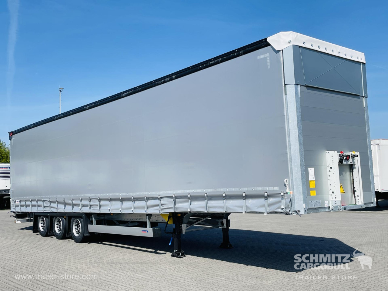 SCHMITZ Auflieger Curtainsider Mega - Semi-trailer dengan terpal samping: gambar 1 SCHMITZ Auflieger Curtainsider Mega - Semi-trailer dengan terpal samping: gambar 1