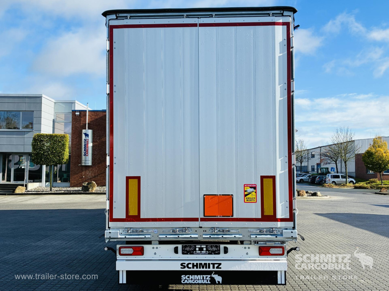 SCHMITZ Auflieger Curtainsider Mega - Semi-trailer dengan terpal samping: gambar 4 SCHMITZ Auflieger Curtainsider Mega - Semi-trailer dengan terpal samping: gambar 4