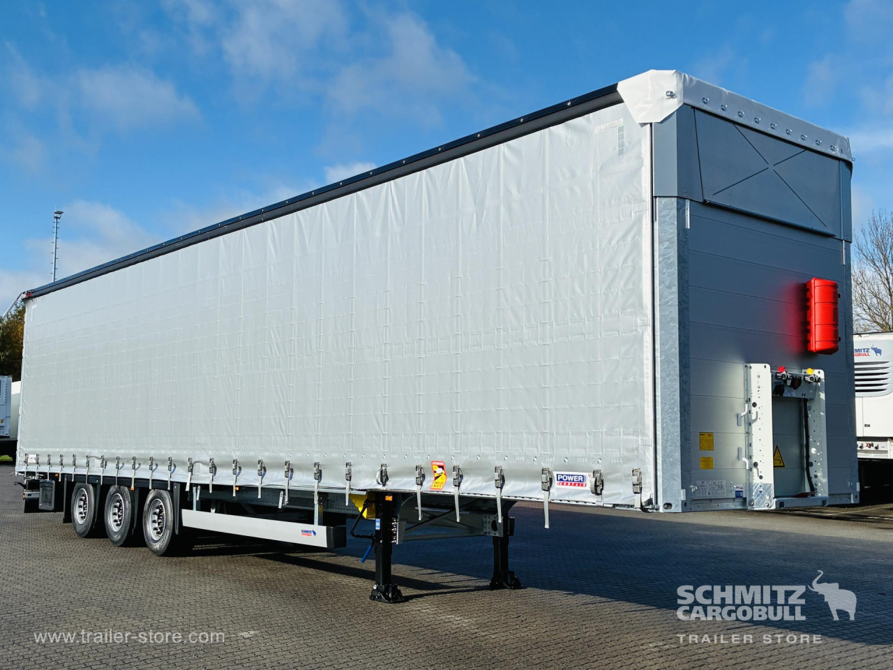 SCHMITZ Auflieger Curtainsider Mega - Semi-trailer dengan terpal samping: gambar 1 SCHMITZ Auflieger Curtainsider Mega - Semi-trailer dengan terpal samping: gambar 1