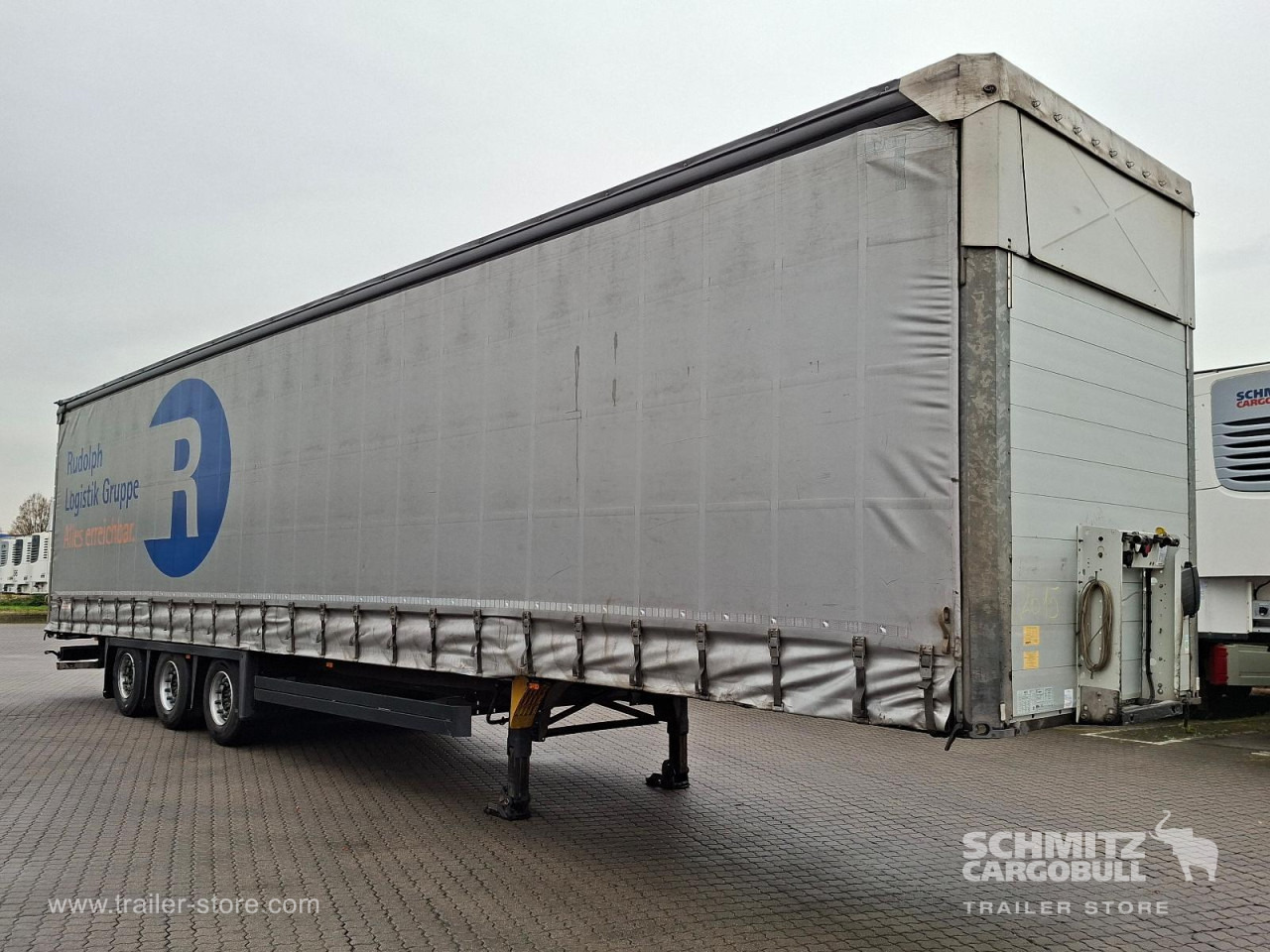SCHMITZ Auflieger Curtainsider Mega - Semi-trailer dengan terpal samping: gambar 1 SCHMITZ Auflieger Curtainsider Mega - Semi-trailer dengan terpal samping: gambar 1