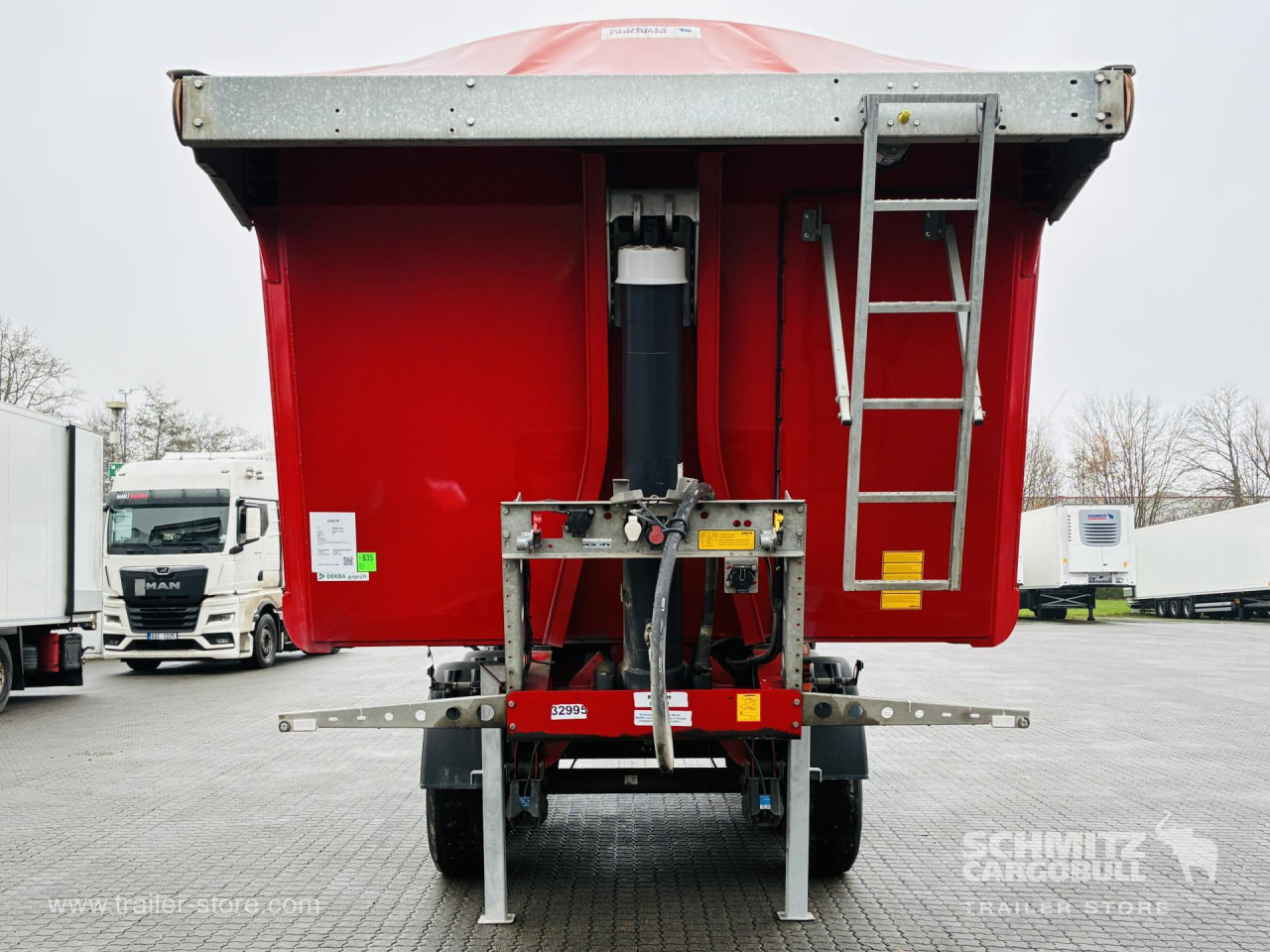 SCHMITZ Auflieger Kipper Alukastenmulde Insulated - Semi-trailer jungkit: gambar 3 SCHMITZ Auflieger Kipper Alukastenmulde Insulated - Semi-trailer jungkit: gambar 3