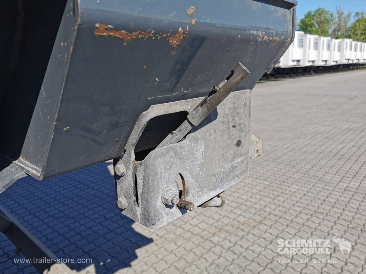 SCHMITZ Auflieger Kipper Stahlrundmulde 53m³ - Semi-trailer jungkit: gambar 5 SCHMITZ Auflieger Kipper Stahlrundmulde 53m³ - Semi-trailer jungkit: gambar 5