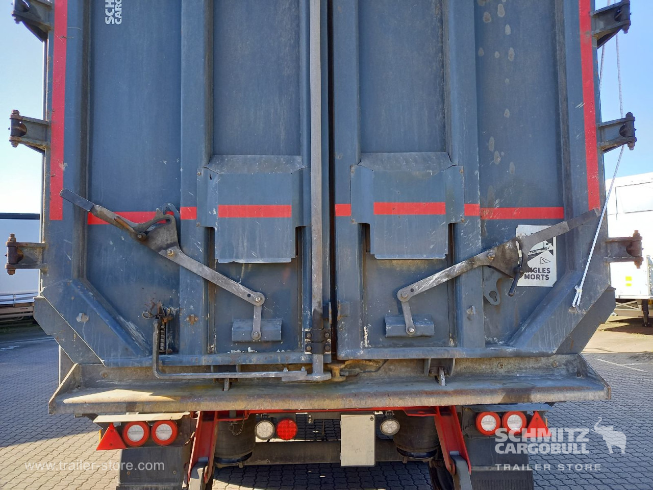 SCHMITZ Auflieger Kipper Stahlrundmulde 53m³ - Semi-trailer jungkit: gambar 4 SCHMITZ Auflieger Kipper Stahlrundmulde 53m³ - Semi-trailer jungkit: gambar 4