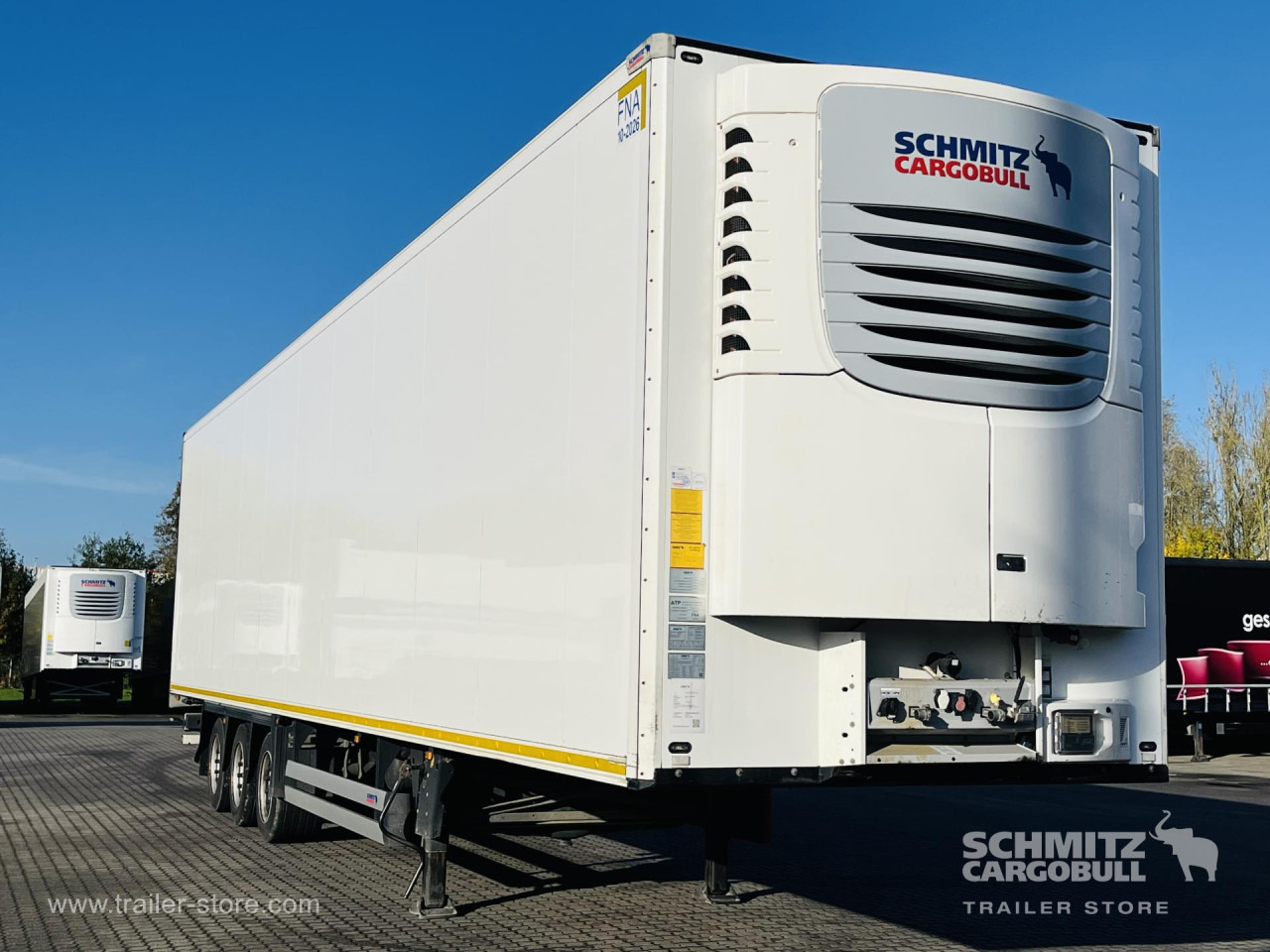 SCHMITZ Auflieger Tiefkühler Mega Double deck - Semi-trailer isotermal: gambar 1 SCHMITZ Auflieger Tiefkühler Mega Double deck - Semi-trailer isotermal: gambar 1