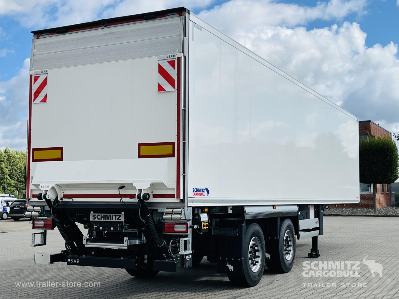 SCHMITZ Auflieger Tiefkühler Standard Taillift - Semi-trailer isotermal: gambar 1 SCHMITZ Auflieger Tiefkühler Standard Taillift - Semi-trailer isotermal: gambar 1