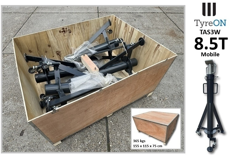 4 pieces TAS3W 8.5T mobile heavy duty axle stands 1370-1970 mm - Peralatan bengkel: gambar 4 4 pieces TAS3W 8.5T mobile heavy duty axle stands 1370-1970 mm - Peralatan bengkel: gambar 4