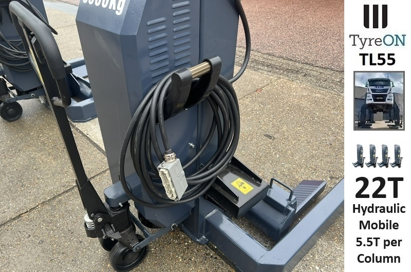 TL55-4 22T mobile truck lifts - wired - 400V - performance 3,0 kW per column - large display - liftig time <= 75 s - Peralatan bengkel: gambar 3 TL55-4 22T mobile truck lifts - wired - 400V - performance 3,0 kW per column - large display - liftig time <= 75 s - Peralatan bengkel: gambar 3