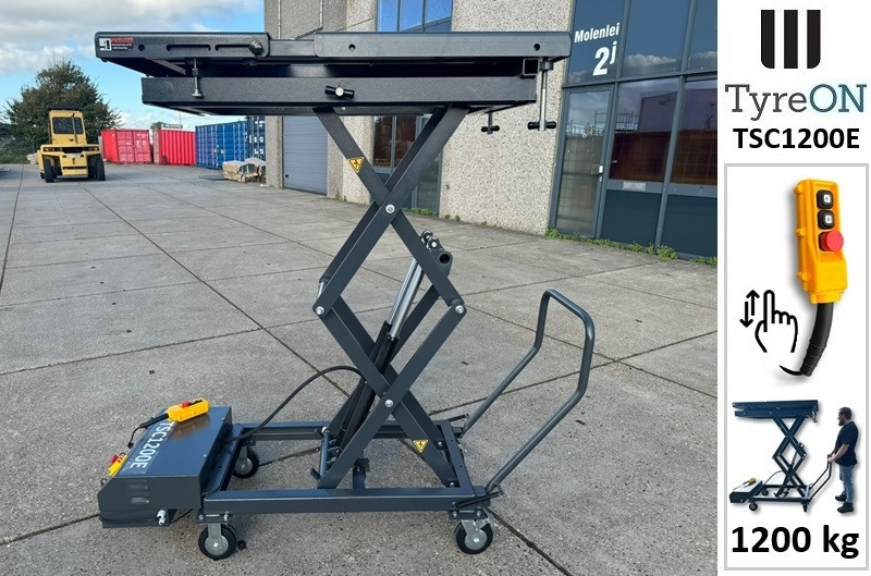 Peralatan bengkel TSC1200E mobile EV battery lifting table - Mobile lifting table for engines, gearboxes, EV battery packs, transmissions andvehicle components - 230V mobile scissor lift table - 1200 kg - H192 c: gambar 9 Peralatan bengkel TSC1200E mobile EV battery lifting table - Mobile lifting table for engines, gearboxes, EV battery packs, transmissions andvehicle components - 230V mobile scissor lift table - 1200 kg - H192 c: gambar 9