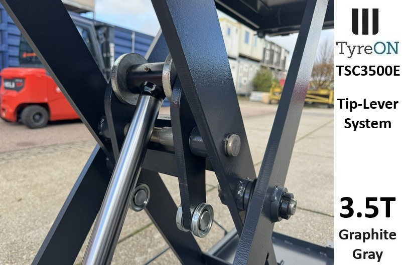 Peralatan bengkel TSC3500E mobile midrise car scissor lift with electrical release - Capacity 3,5T - Lifting height 125 cm - 230V - Graphite gray: gambar 6 Peralatan bengkel TSC3500E mobile midrise car scissor lift with electrical release - Capacity 3,5T - Lifting height 125 cm - 230V - Graphite gray: gambar 6