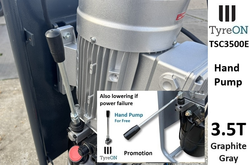 Peralatan bengkel TSC3500E mobile midrise car scissor lift with electrical release - Capacity 3,5T - Lifting height 125 cm - 230V - Graphite gray: gambar 9 Peralatan bengkel TSC3500E mobile midrise car scissor lift with electrical release - Capacity 3,5T - Lifting height 125 cm - 230V - Graphite gray: gambar 9