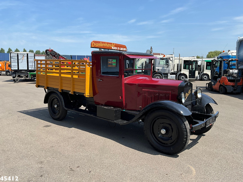 BERLIET V.H.A Oldtimer met open laadbak - Truk flatbed: gambar 3 BERLIET V.H.A Oldtimer met open laadbak - Truk flatbed: gambar 3