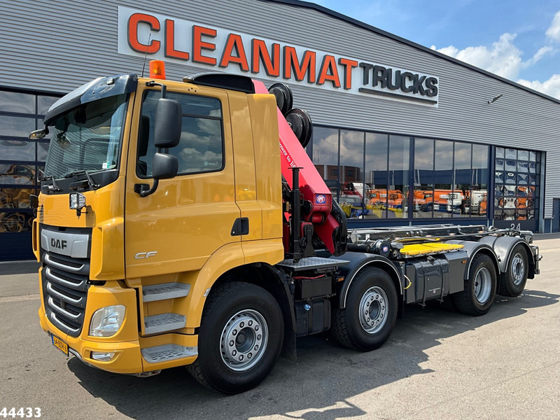 DAF DAF FAX CF 480 Euro 6 HMF 26 Tonmeter laadkraan - Truk pembawa sistem kabel, Truk derek: gambar 4 DAF DAF FAX CF 480 Euro 6 HMF 26 Tonmeter laadkraan - Truk pembawa sistem kabel, Truk derek: gambar 4