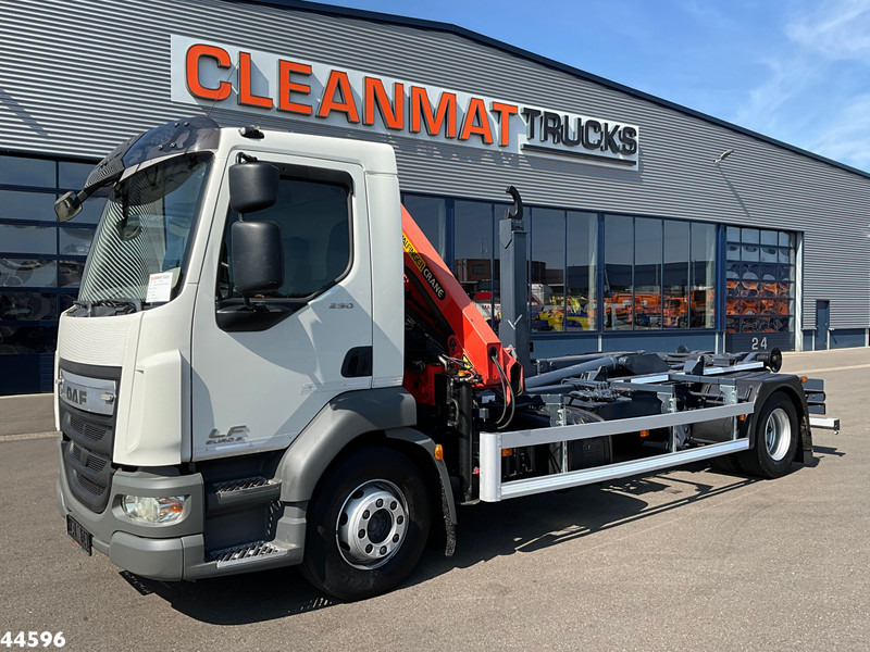 DAF FA LF 250 Euro 6 Palfinger 6,5 Tonmeter laadkraan - Hook lift, Truk derek: gambar 2 DAF FA LF 250 Euro 6 Palfinger 6,5 Tonmeter laadkraan - Hook lift, Truk derek: gambar 2
