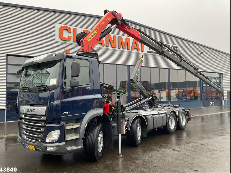 DAF FAD CF 530 8x4 Euro 6 Palfinger 33 Tonmeter laadkraan - Hook lift, Truk derek: gambar 1 DAF FAD CF 530 8x4 Euro 6 Palfinger 33 Tonmeter laadkraan - Hook lift, Truk derek: gambar 1