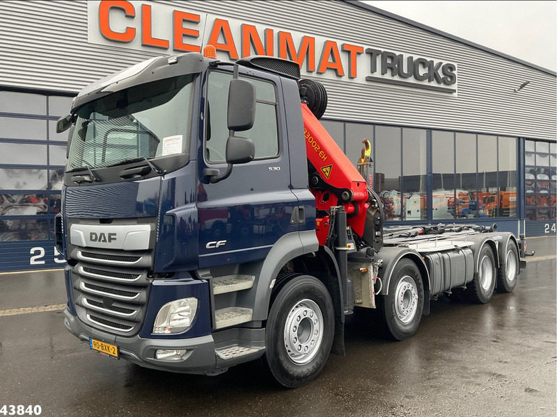 DAF FAD CF 530 8x4 Euro 6 Palfinger 33 Tonmeter laadkraan - Hook lift, Truk derek: gambar 2 DAF FAD CF 530 8x4 Euro 6 Palfinger 33 Tonmeter laadkraan - Hook lift, Truk derek: gambar 2