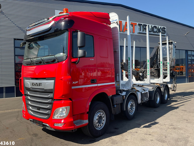 DAF FAD XF 530 8x4 Holzkran - Truk derek: gambar 3 DAF FAD XF 530 8x4 Holzkran - Truk derek: gambar 3