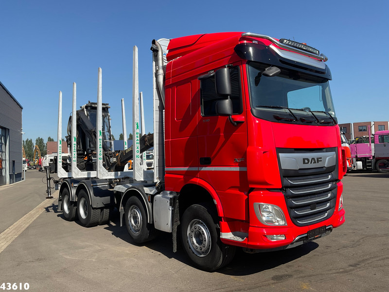DAF FAD XF 530 8x4 Holzkran - Truk derek: gambar 4 DAF FAD XF 530 8x4 Holzkran - Truk derek: gambar 4