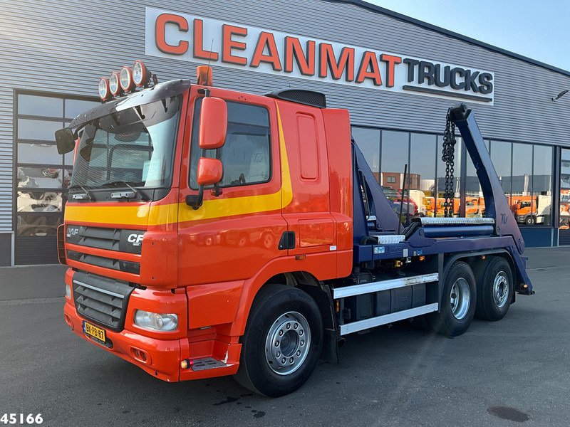 DAF FAN 85 CF 460 Hyva 18 Ton portaalarmsysteem - Truk skip loader: gambar 2 DAF FAN 85 CF 460 Hyva 18 Ton portaalarmsysteem - Truk skip loader: gambar 2