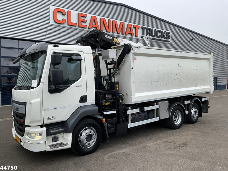 DAF FAN LF 220 Euro 6 Hiab 11 Tonmeter laadkraan Just 166.649 Km! - Truk jungkit, Truk derek: gambar 2 DAF FAN LF 220 Euro 6 Hiab 11 Tonmeter laadkraan Just 166.649 Km! - Truk jungkit, Truk derek: gambar 2