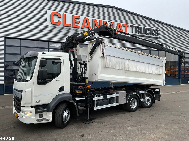DAF FAN LF 220 Euro 6 Hiab 11 Tonmeter laadkraan Just 166.649 Km! - Truk jungkit, Truk derek: gambar 1 DAF FAN LF 220 Euro 6 Hiab 11 Tonmeter laadkraan Just 166.649 Km! - Truk jungkit, Truk derek: gambar 1