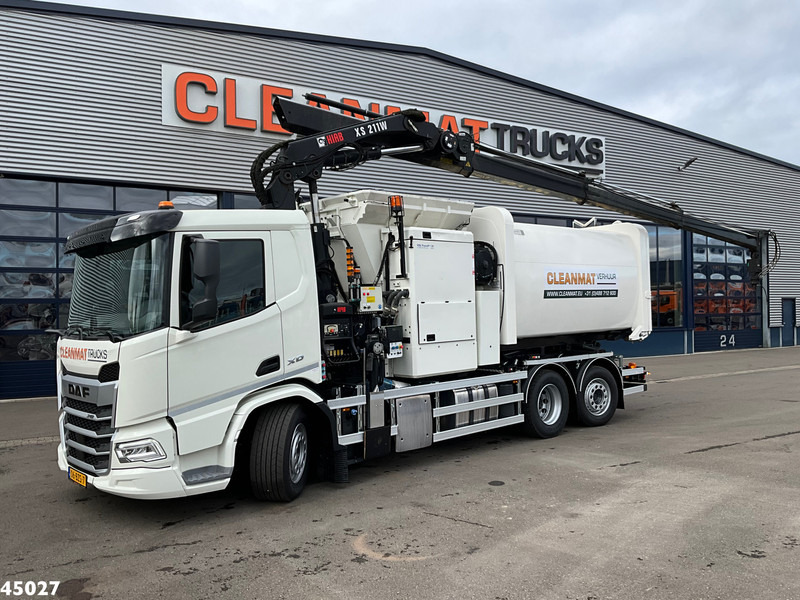DAF FAN XD 340 Hiab 21 Tonmeter laadkraan - Truk sampah: gambar 1 DAF FAN XD 340 Hiab 21 Tonmeter laadkraan - Truk sampah: gambar 1