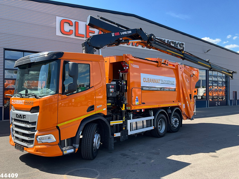 DAF FAN XD 340 Hiab 23 Tonmeter laadkraan - Truk sampah: gambar 1 DAF FAN XD 340 Hiab 23 Tonmeter laadkraan - Truk sampah: gambar 1