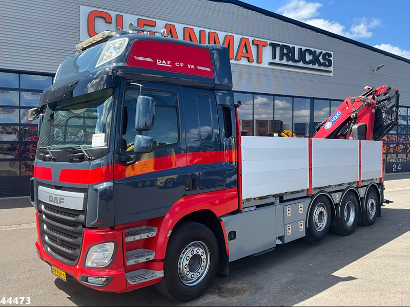 DAF FAQ CF 510 8x2 Euro 6 HMF 40 Tonmeter laadkraan + Fly-JIb - Truk derek: gambar 2 DAF FAQ CF 510 8x2 Euro 6 HMF 40 Tonmeter laadkraan + Fly-JIb - Truk derek: gambar 2