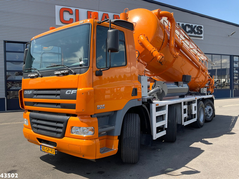 DAF FAX 85 CF 340 Droge stoffen blaas installatie Just 21.613 km! - Truk vakum: gambar 1 DAF FAX 85 CF 340 Droge stoffen blaas installatie Just 21.613 km! - Truk vakum: gambar 1