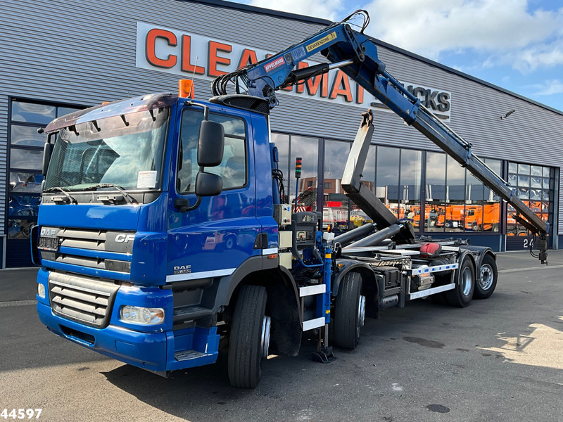 DAF FAX 85 CF 360 8x2 Euro 5 Hiab 16 Tonmeter laadkraan - Hook lift, Truk derek: gambar 1 DAF FAX 85 CF 360 8x2 Euro 5 Hiab 16 Tonmeter laadkraan - Hook lift, Truk derek: gambar 1
