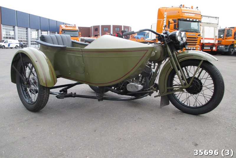 Harley-Davidson D 750 zijspan combinatie - Sepeda motor: gambar 3 Harley-Davidson D 750 zijspan combinatie - Sepeda motor: gambar 3