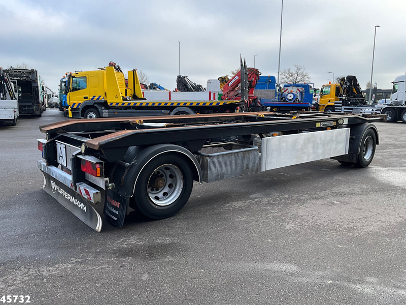 Huffermann 2-assige container aanhangwagen - Trailer pengangkut mobil: gambar 4 Huffermann 2-assige container aanhangwagen - Trailer pengangkut mobil: gambar 4