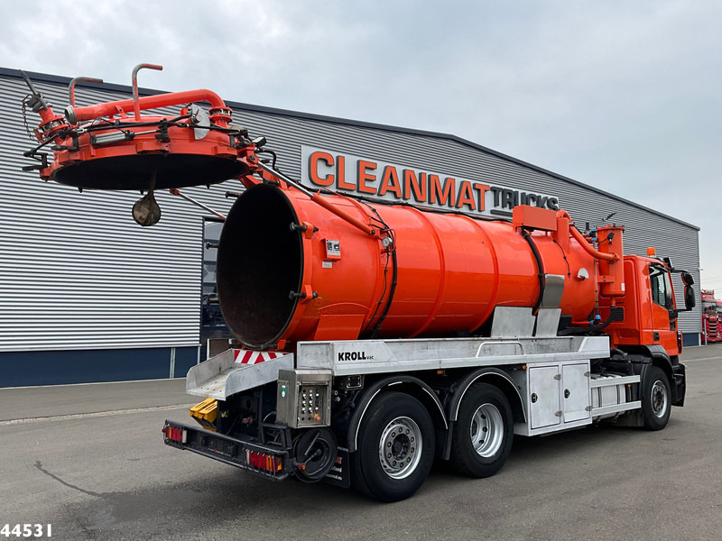 Iveco AD260SY/PS Euro 6 Kroll 13m³ Saug/Spul aufbau - Truk vakum: gambar 1 Iveco AD260SY/PS Euro 6 Kroll 13m³ Saug/Spul aufbau - Truk vakum: gambar 1