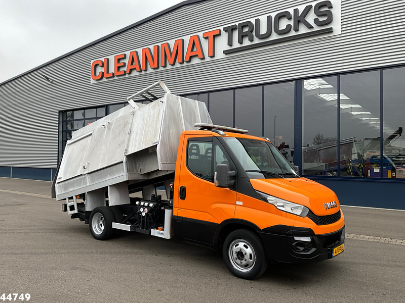 Iveco Daily 40C15 Euro 6 Terberg zijlader - Truk sampah: gambar 1 Iveco Daily 40C15 Euro 6 Terberg zijlader - Truk sampah: gambar 1